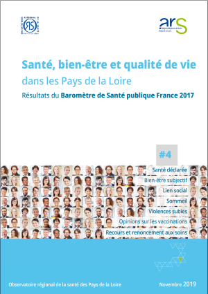 Santé, bien-être et qualité de vie dans les Pays de la Loire. Résultats du Baromètre de Santé publique France 2017