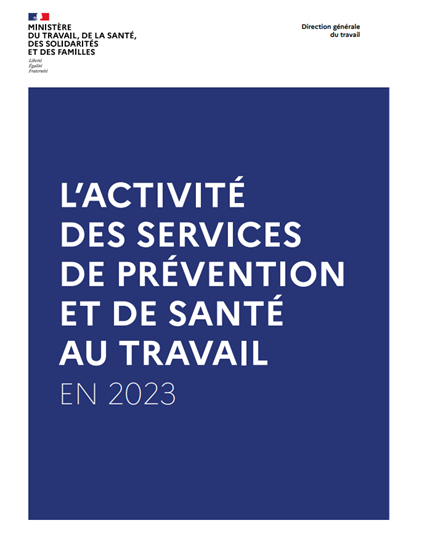L'activité des services de prévention et de santé au travail en 2023