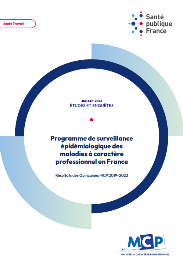 Programme de surveillance des maladies à caractère professionnel en France. Résultats des Quinzaines MCP sur la période 2019-2023