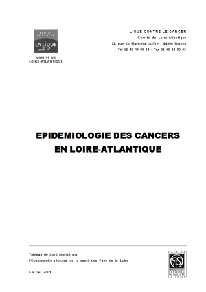Épidémiologie des cancers en Loire-Atlantique