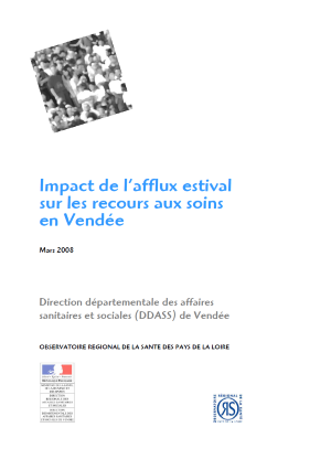 Impact de l'afflux estival sur les recours aux soins en Vendée