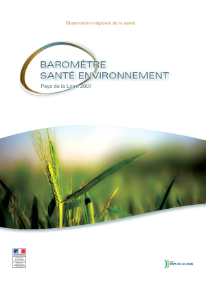 Baromètre santé environnement Pays de la Loire 2007