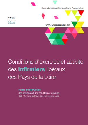 Conditions d'exercice et activité des infirmiers libéraux des Pays de la Loire