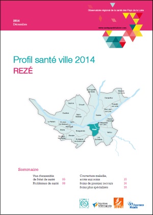 Profil santé ville 2014. Rezé