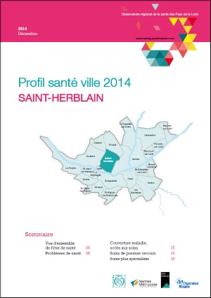 Profil santé ville 2014. Saint-Herblain