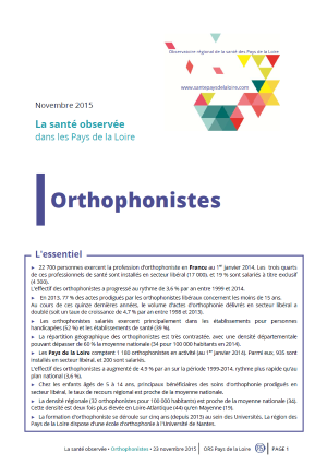 Orthophonistes
