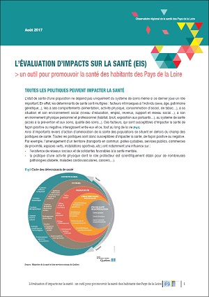 L'évaluation d'impacts sur la santé (EIS) : un outil pour promouvoir la santé des habitants de Pays de la Loire