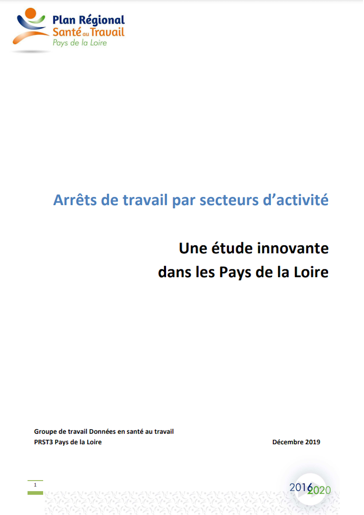 Arrêts de travail par secteurs d’activité