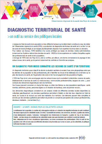 Diagnostics locaux de santé - ORS Pays de la Loire