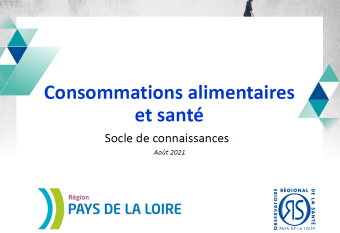 Consommations alimentaires et santé. Socle de connaissances