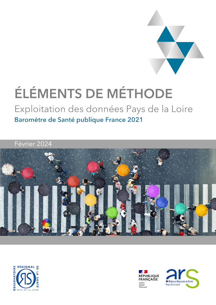 Éléments de méthode. Exploitation des données Pays de la Loire. Baromètre de Santé publique France 2021