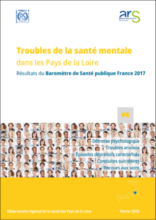 Troubles de la santé mentale dans les Pays de la Loire. Résultats du Baromètre de Santé publique France 2017