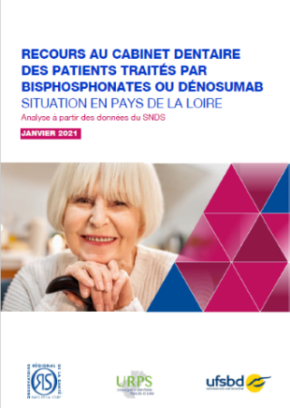 Recours au cabinet dentaire des patients traités par bisphosphonates ou dénosumab