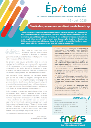 Santé des personnes en situation de handicap