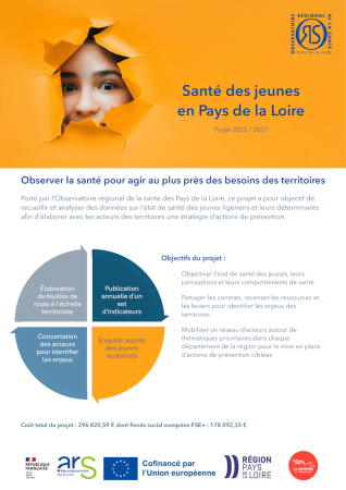 Lancement d’un projet régional sur la santé des jeunes à l’ORS