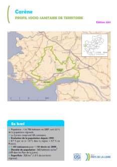 Profils socio-sanitaires de territoire. Édition 2011