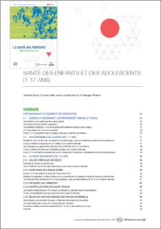 Santé des enfants et des adolescents (1-17 ans)