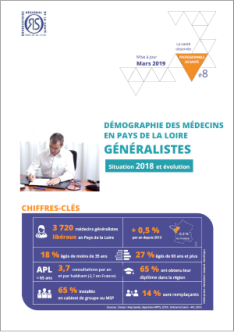 Démographie des médecins en Pays de la Loire : généralistes. Situation 2018 et évolution
