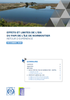 Effets et limites de l’EIS du PAPI de l’Île de Noirmoutier. Retour d’expérience