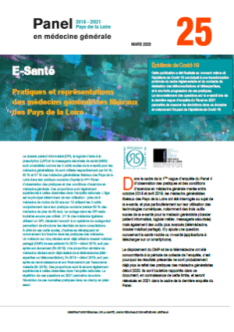 E-Santé. Pratiques et représentations des médecins généralistes dans les Pays de la Loire. N° 25. Panel d'observation des pratiques et des conditions d'exercice en médecine générale