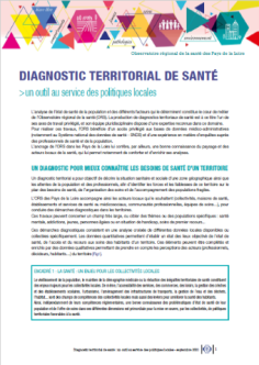 Diagnostic territorial de santé : un outil au service des politiques locales