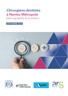 Chirurgiens-dentistes à Nantes Métropole. Démographie et évolution
