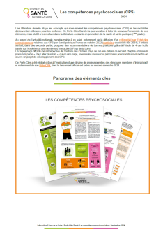 Les compétences psychosociales. Porte-Clés Santé n° 6